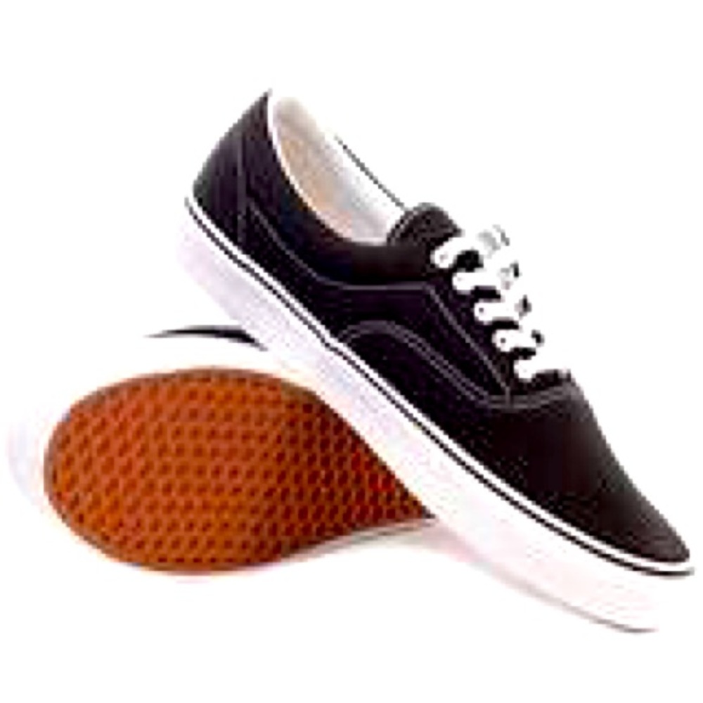 Payless Airwalk Classic Black Canvas Skater Shoe